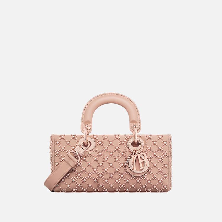 디올 디올 LADY DIOR Rose des Vents 스몰 백