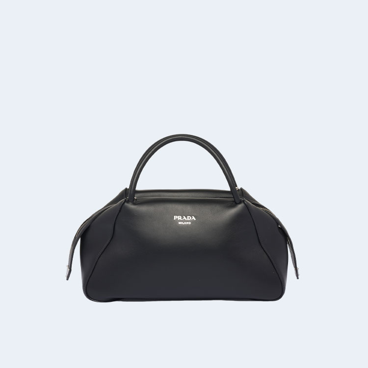 프라다 미디엄 브러쉬드 슈퍼노바 핸드백 블랙