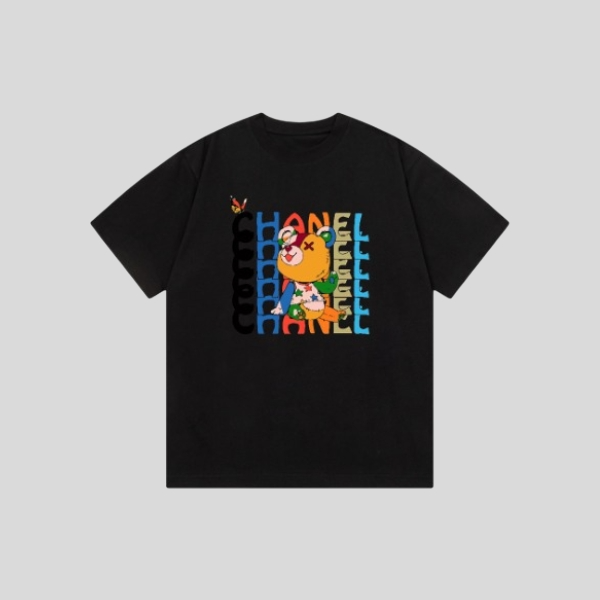 샤넬 베어레터 티셔츠