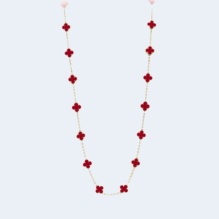 반클리프 빈티지 알함브라 롱 목걸이 39800