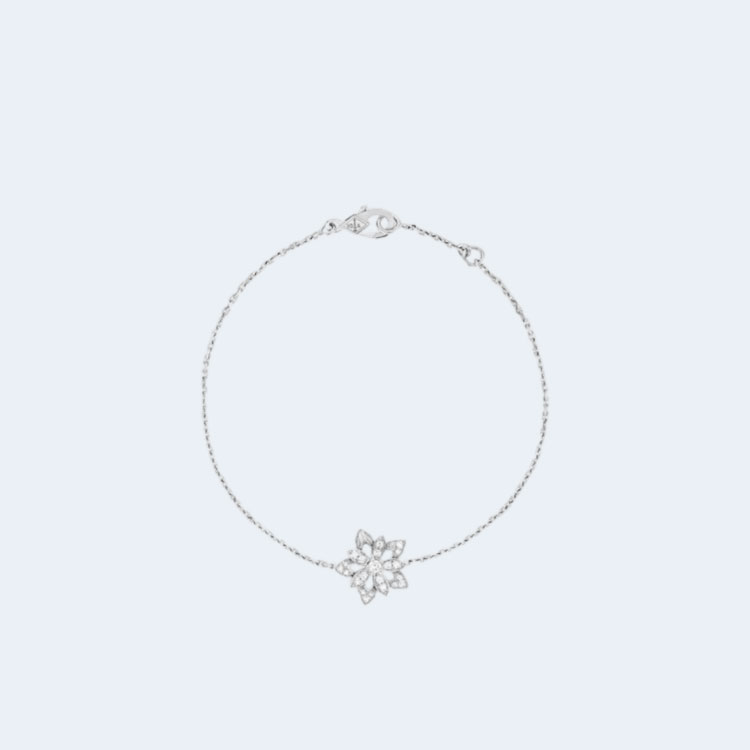 반클리프 컷아웃 로터스 팔찌 1AB00