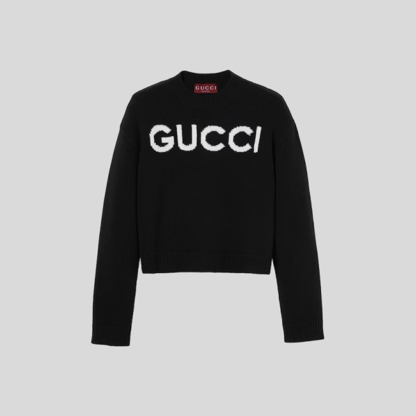 구찌 레터 인타르시아 스웨터