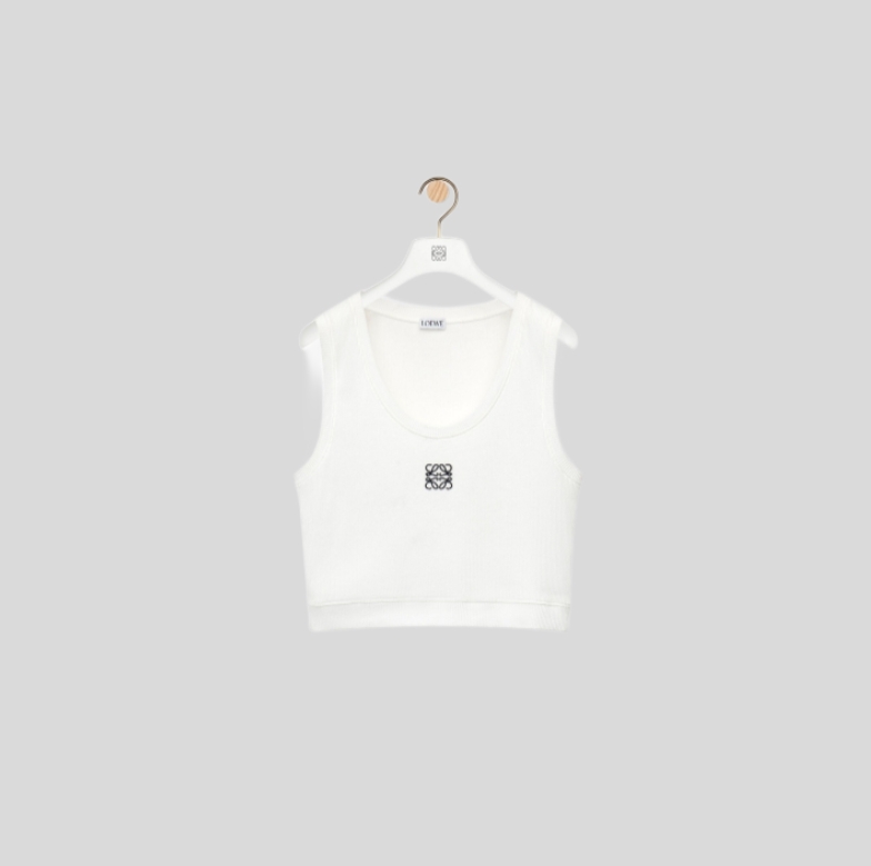 로에베 크롭 아나그램 탱크 탑(4color)