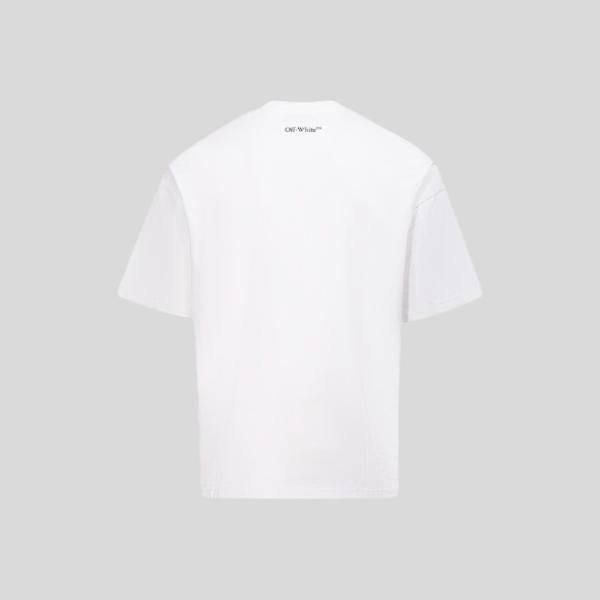 오프화이트 프레스코 반팔 티셔츠