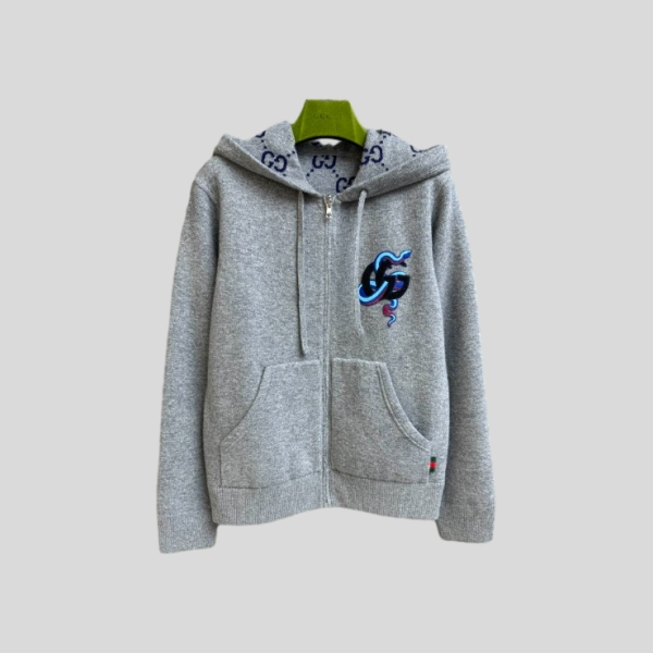 구찌 스네이크 양면 집업