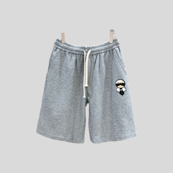 펜디 슈퍼맨 로고 반바지