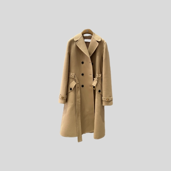 디올 더블브레스트 롱 코트