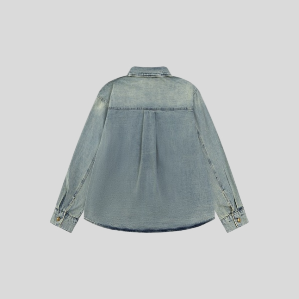 로에베 데님 셔츠