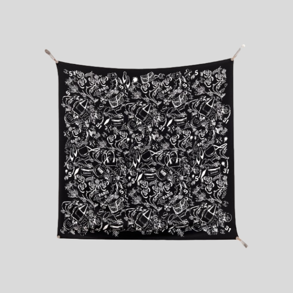 샤넬 리틀 샤넬 컬렉션 스카프