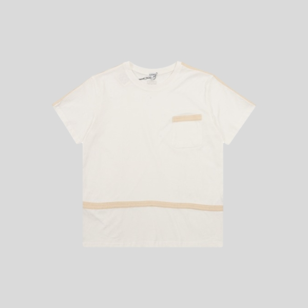 로에베  브레이디드 라운드넥 티셔츠