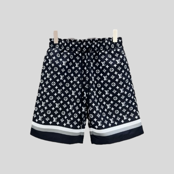 루이비통 풀프린트 모노그램 로고 비치팬츠