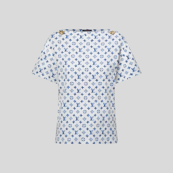 루이비통 모노그램 숄더 티셔츠