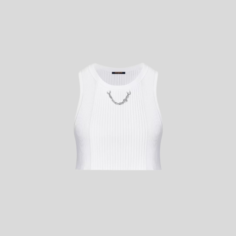 루이비통 리브드 크롭 톱