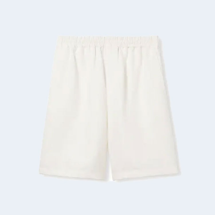 구찌 리넨 블렌드 CG 캔버스 쇼츠