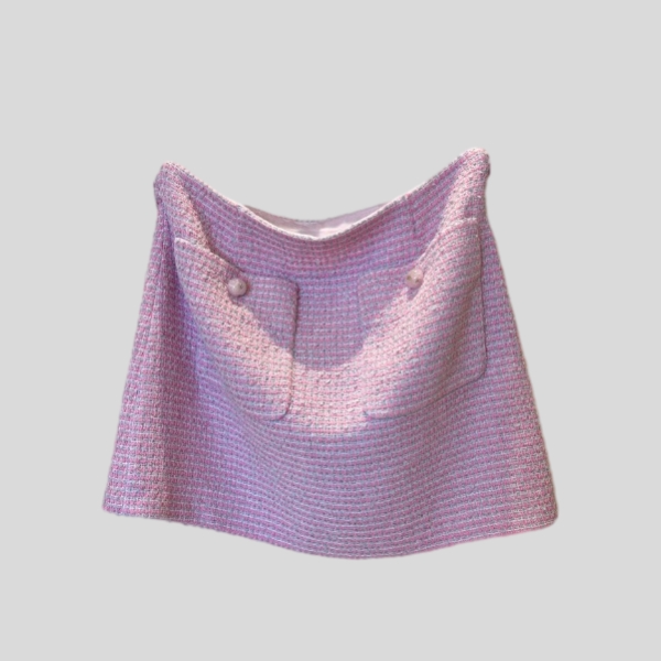 샤넬 트위드 자켓 스커트