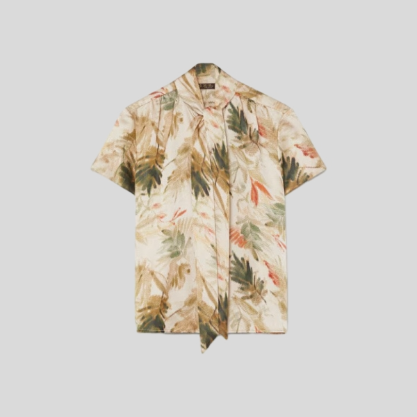 로로피아나 셔츠 스커트 세트