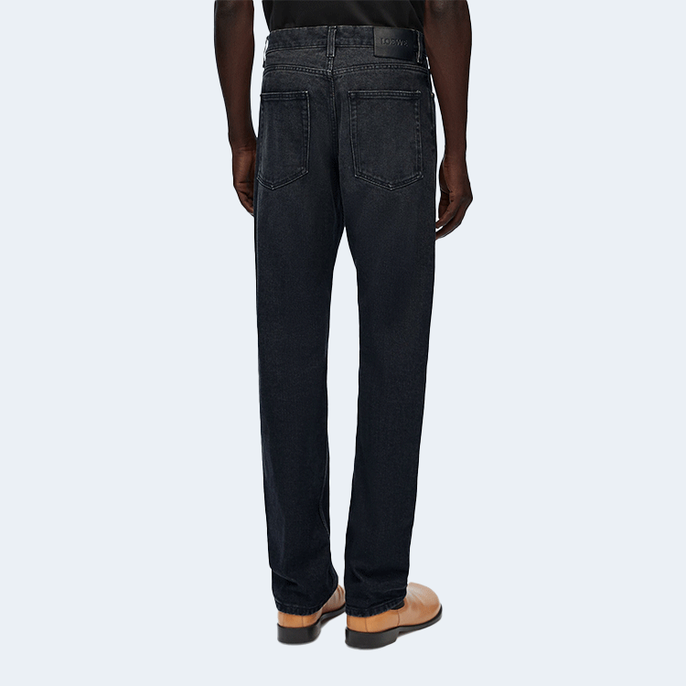 로에베 데님 스트레이트 진