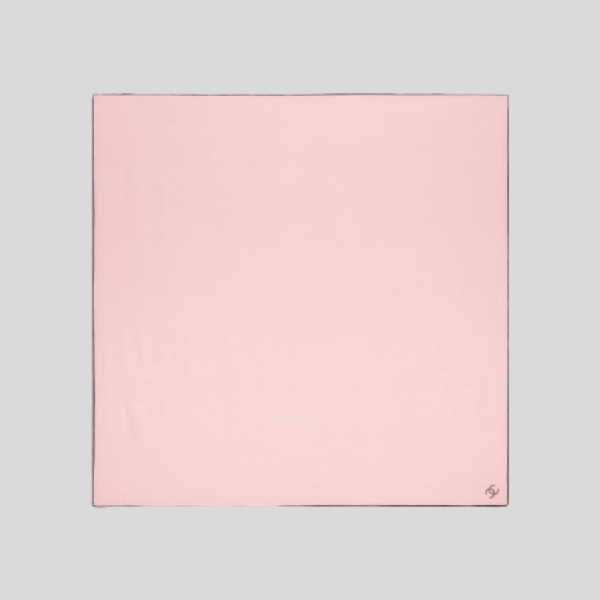 샤넬 스퀘어 스카프 핑크