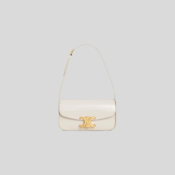 셀린느 테렌스 페이턴트 카프스킨 숄더백