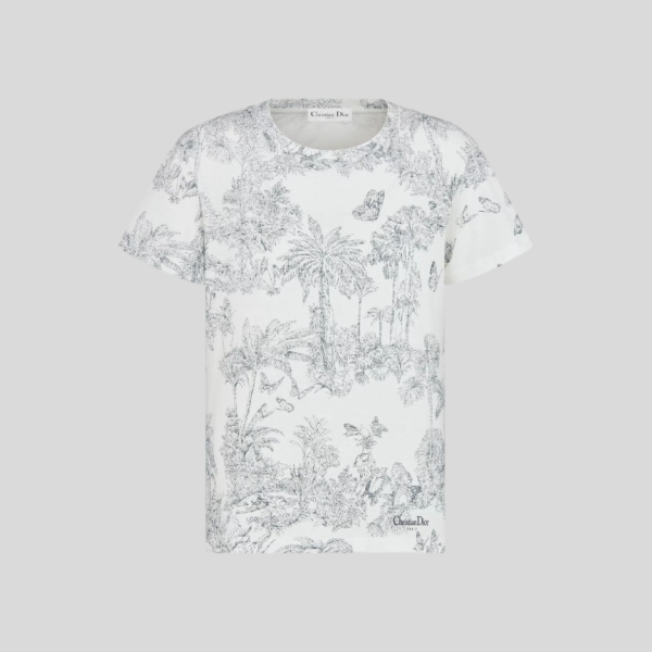디올 정글 반팔 티셔츠