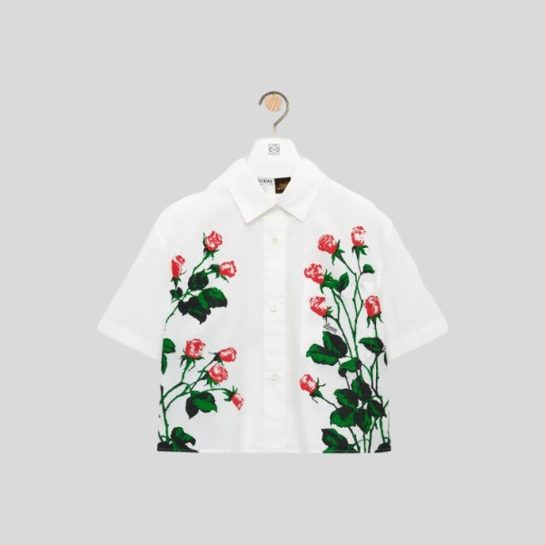 로에베 쇼트 슬리브 셔츠