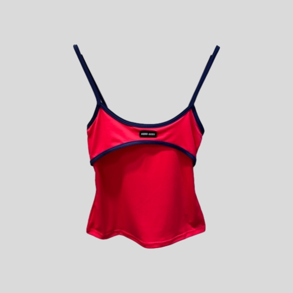 미우미우 스트레치 저지 탑(2color)