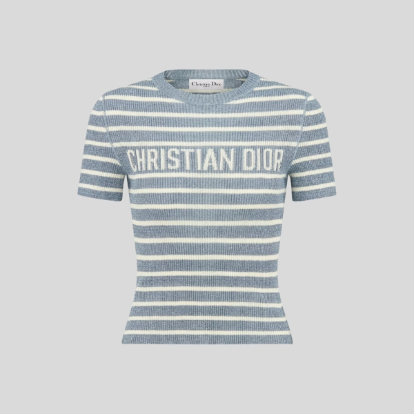 디올 스트라이프 니트