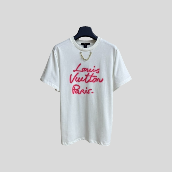 루이비통 네온 로고 티셔츠