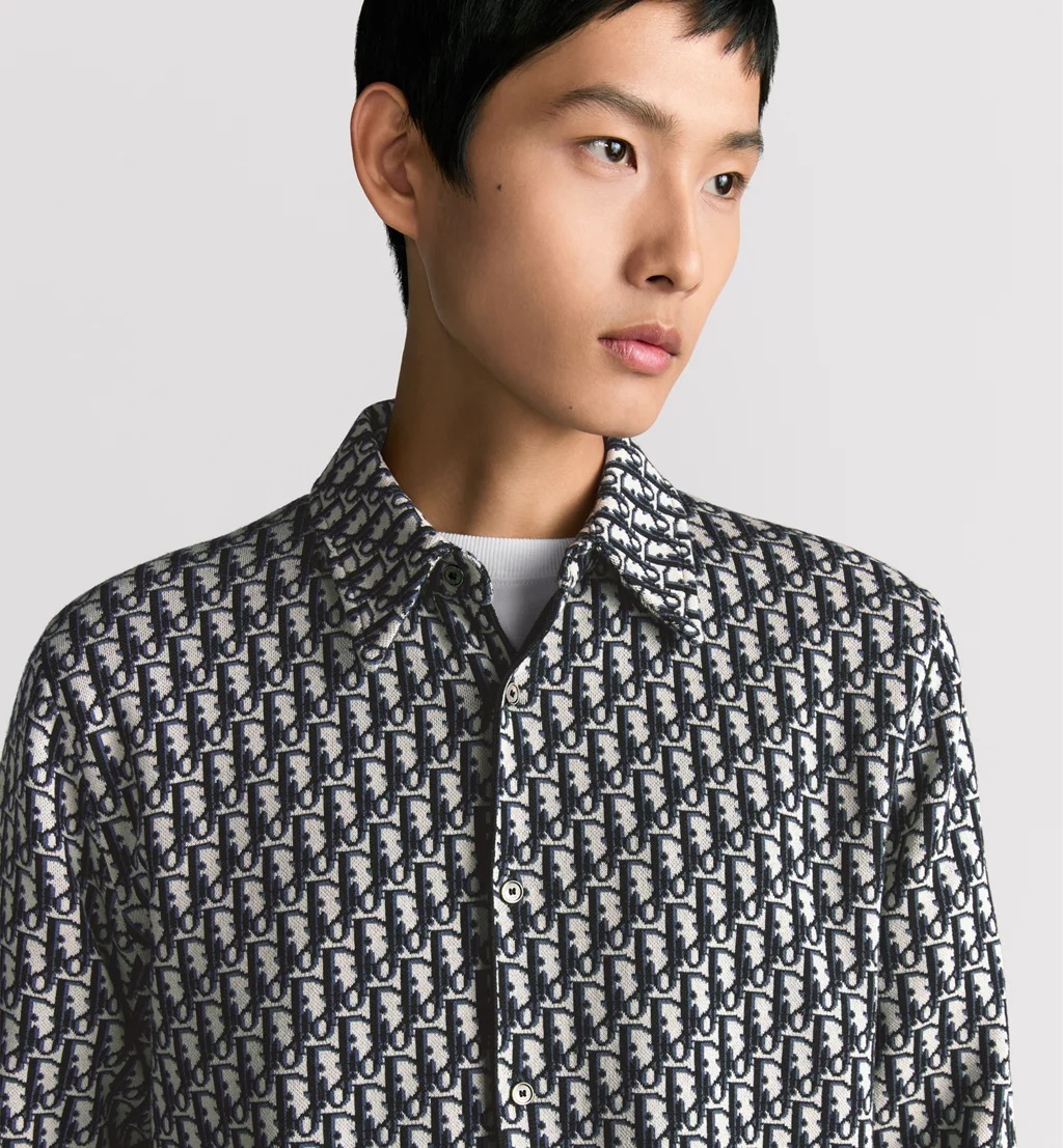 디올 Oblique 오버셔츠