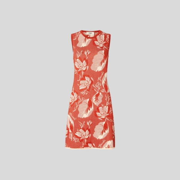 펜디 니트 슬림 드레스