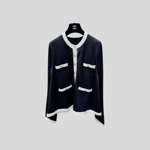 샤넬 루즈 니트 탑