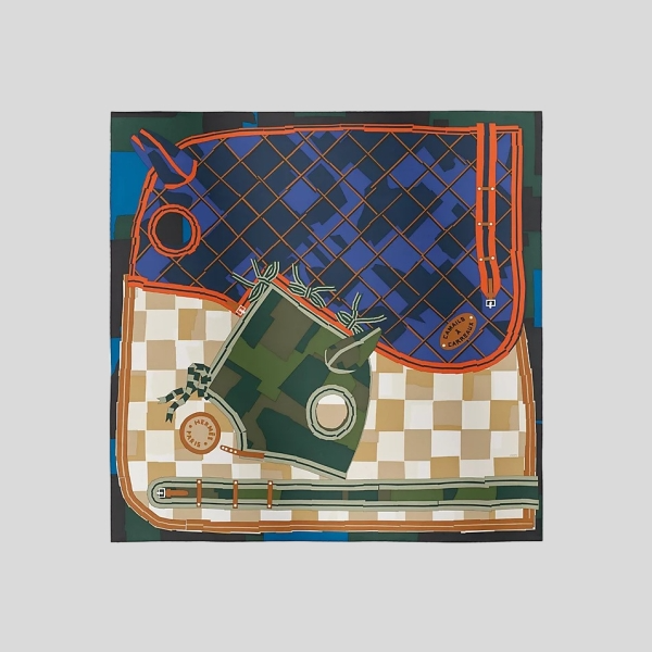 에르메스 까멜 아 카호 스카프