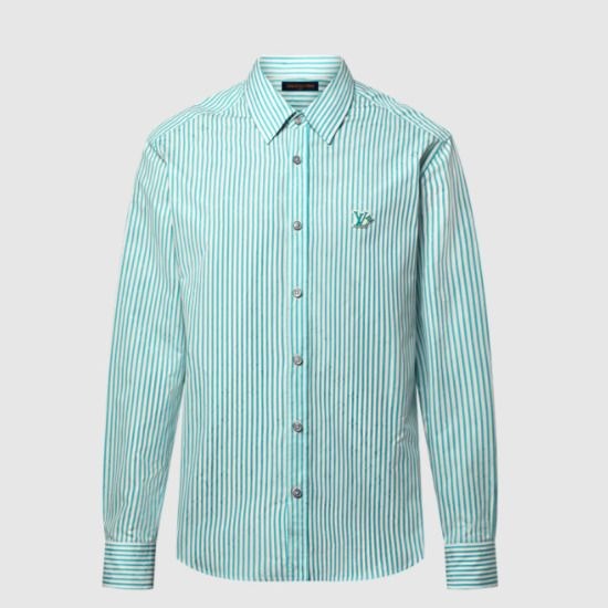 루이비통 모노그램 스트라이프드 셔츠