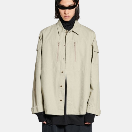 발렌시아가 밀리터리 암포켓 셔츠 자켓