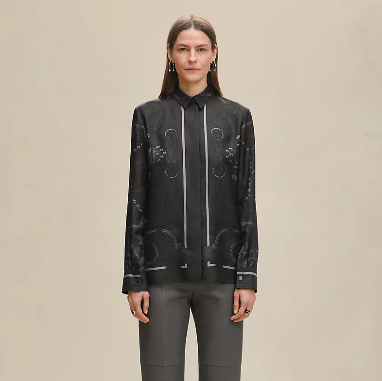 에르메스 클래식 셔츠