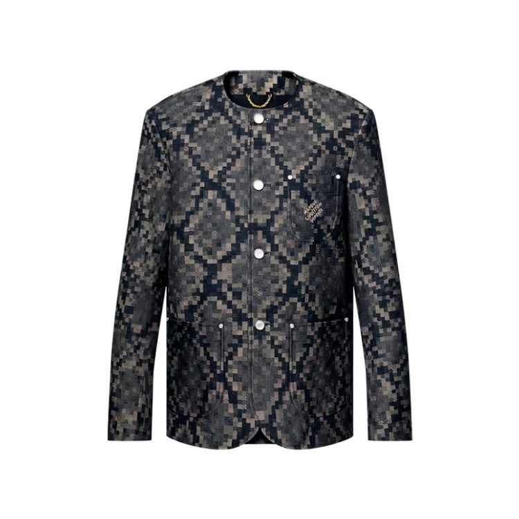 루이비통 그래픽 칼라리스 데님 자켓