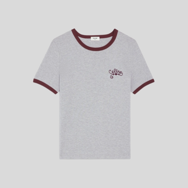 셀린느 코튼 저지 티셔츠