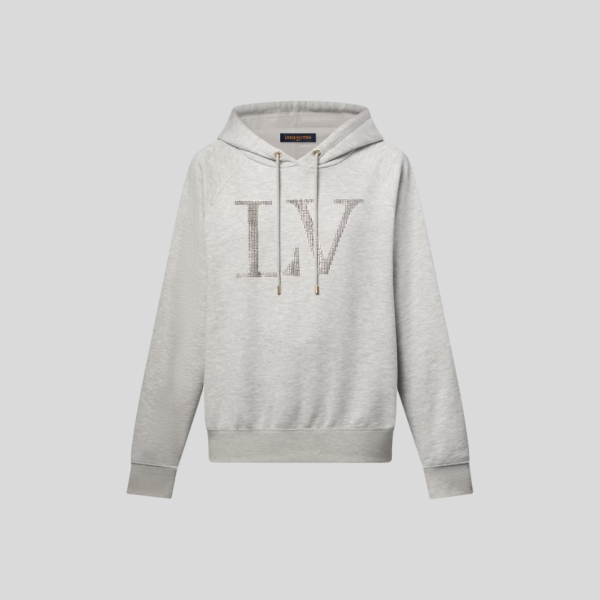 루이비통 라인스톤 시그니처 후디