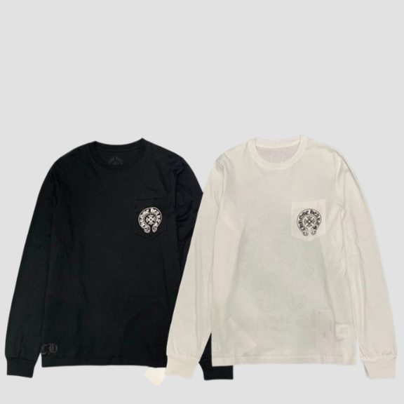 크롬하츠 라스베가스 익스클루시브 롱 슬리브 티셔츠