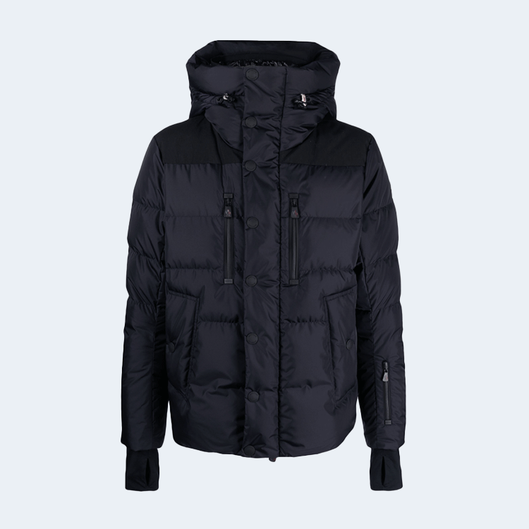 몽클레어 로덴버그 더블 후드 다운 스키 재킷