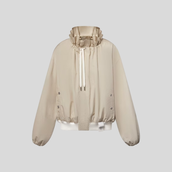 루이비통 러플 칼라 보머 자켓