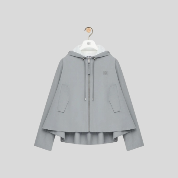 로에베 코튼 후드 자켓