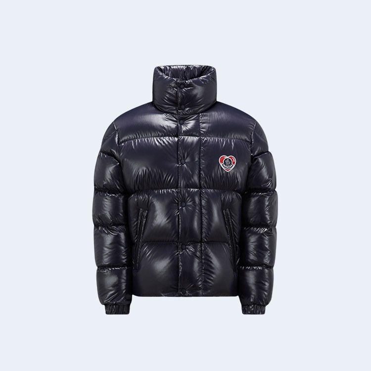 몽클레어 Misam 쇼트 다운 자켓 네이비