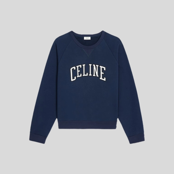 셀린느 스웨트셔츠 네이비 