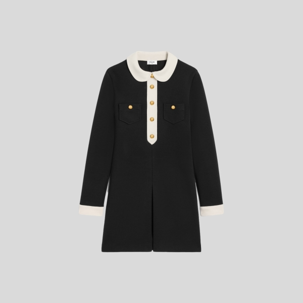 셀린느 트라페즈 미니 드레스