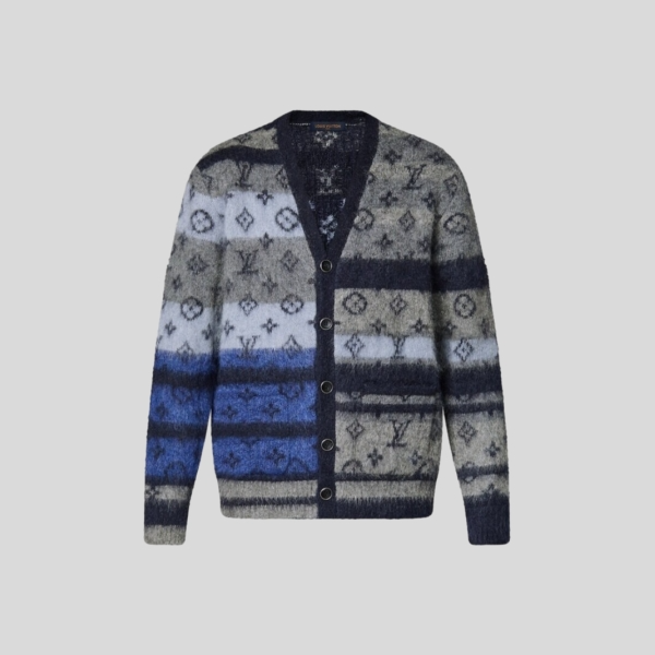 루이비통 모헤어 가디건