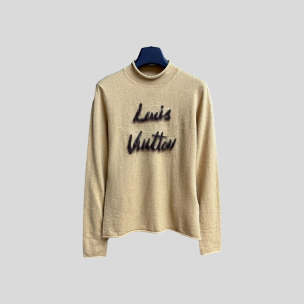 루이티통 브러쉬 로고 스웨터
