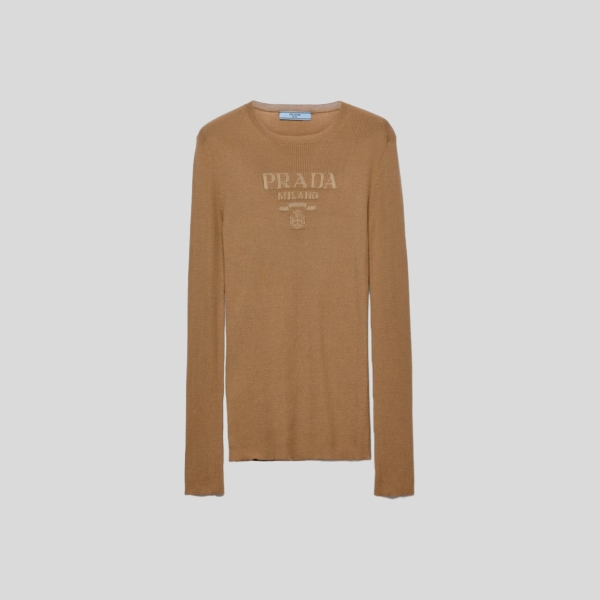 프라다 인타르시아 니트 탑