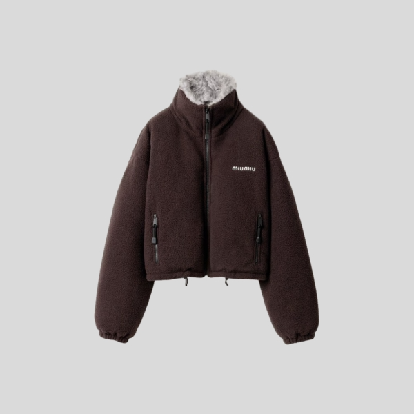 미우미우 플리스 다운 자켓