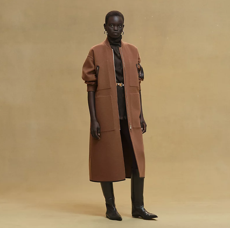 에르메스 봄버 코트